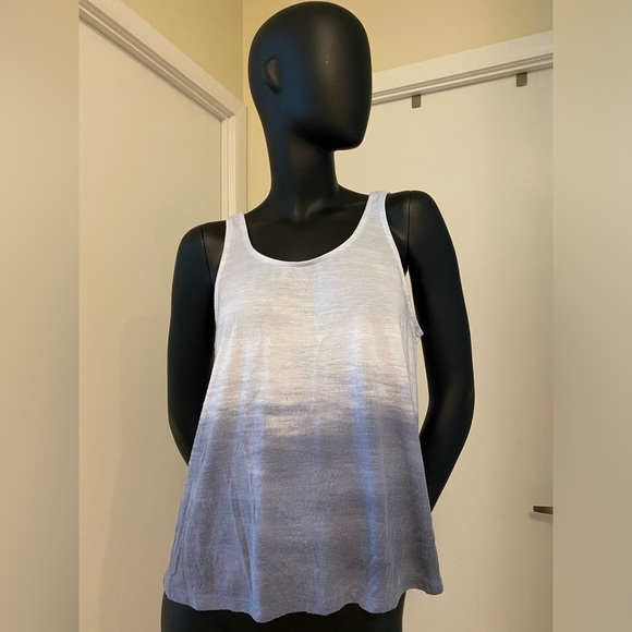 Abstract Blue Sky Tank Top - Picture 2 of 3